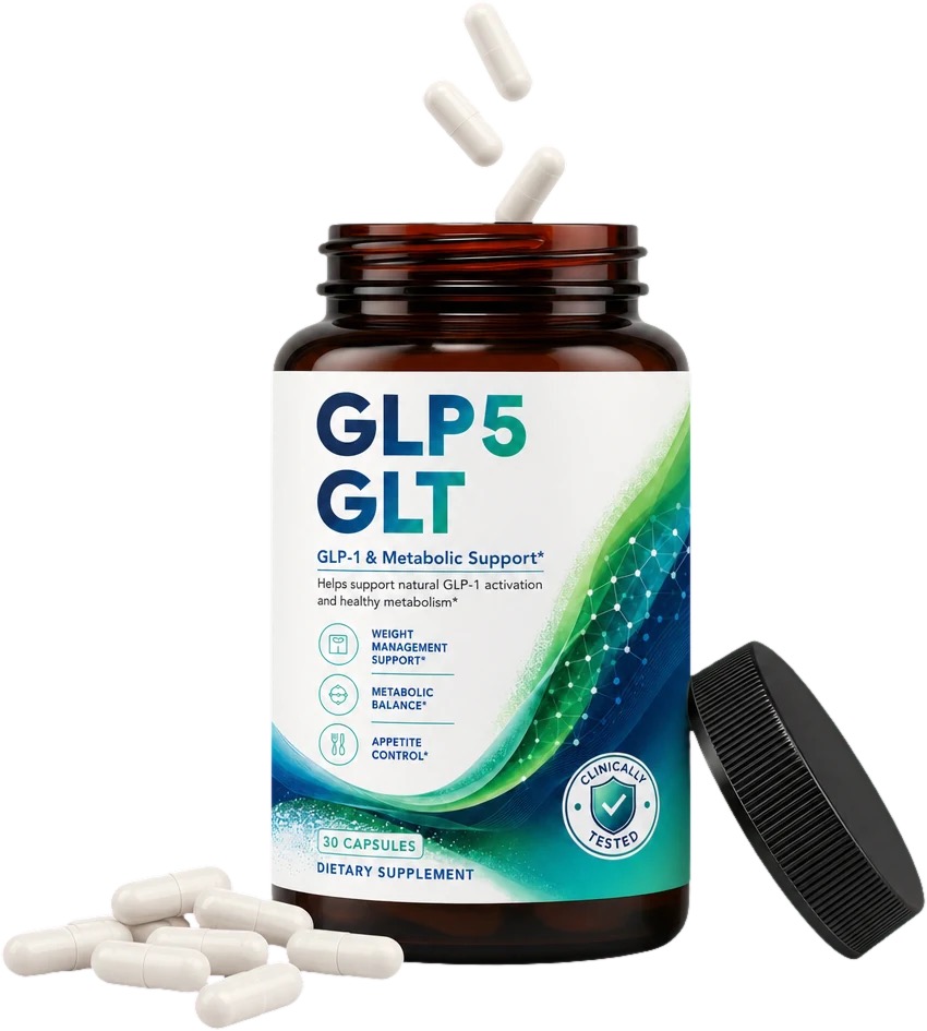 GLP5 GLT bottle with 30 capsules